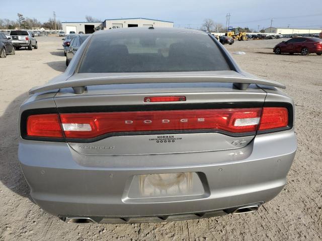 2B3CL5CT8BH520633 - 2011 DODGE CHARGER R/T SILVER photo 6