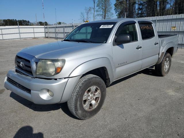 5TEJU4GN2AZ716336 - 2010 TOYOTA TACOMA DOUBLE CAB PRERUNNER SILVER photo 1