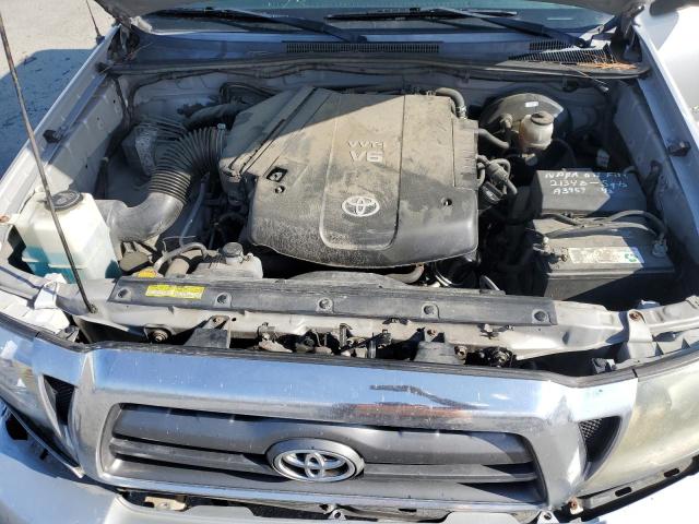 5TEJU4GN2AZ716336 - 2010 TOYOTA TACOMA DOUBLE CAB PRERUNNER SILVER photo 11