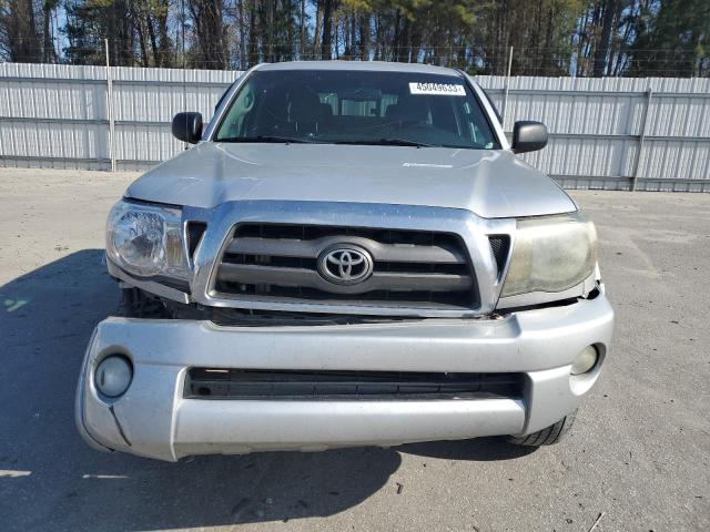 5TEJU4GN2AZ716336 - 2010 TOYOTA TACOMA DOUBLE CAB PRERUNNER SILVER photo 5