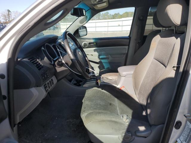 5TEJU4GN2AZ716336 - 2010 TOYOTA TACOMA DOUBLE CAB PRERUNNER SILVER photo 7