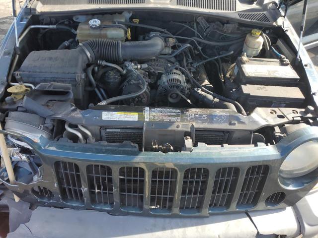 1J4GL48K95W639060 - 2005 JEEP LIBERTY SPORT GREEN photo 11