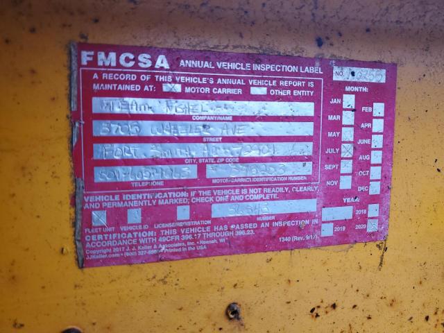 1TKC02424YB022192 - 2000 UTILITY TRAILER Sarı foto 10