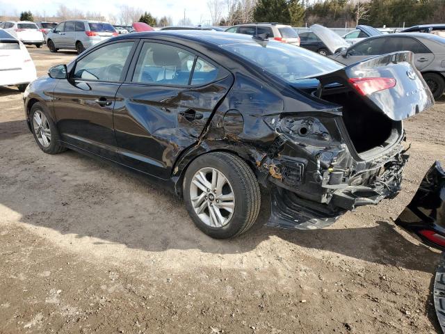 KMHD84LF6LU969344 - 2020 HYUNDAI ELANTRA SEL BLACK photo 2