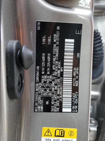 JTJBJRBZ6K2111131 - 2019 LEXUS NX 300H SILVER photo 13