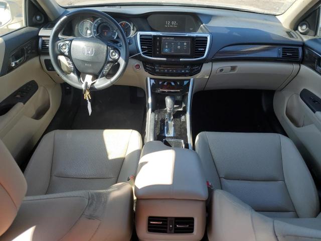 1HGCR3F0XGA027093 - 2016 HONDA ACCORD EXL BEIGE photo 8