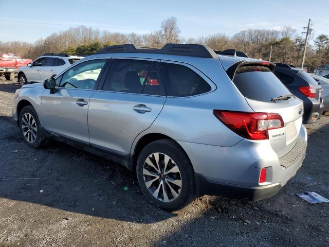 4S4BSEKC9H3318776 - 2017 SUBARU OUTBACK 3.6R LIMITED SILVER photo 2