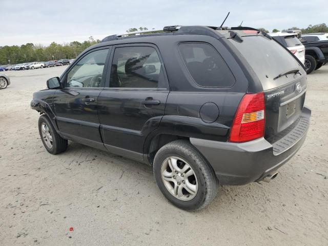 KNDJF723487473471 - 2008 KIA SPORTAGE EX BLACK photo 2