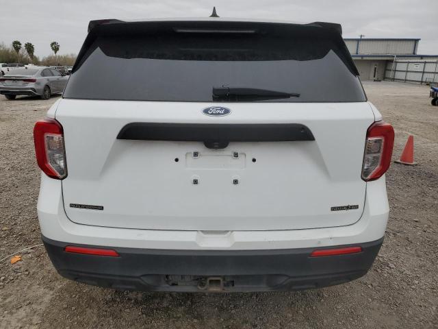 1FM5K8AB7LGC14392 - 2020 FORD EXPLORER POLICE INTERCEPTOR 白色 照片 6