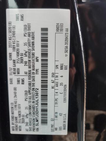 5LMTJ3DH1JUL13072 - 2018 LINCOLN MKC RESERVE BLACK photo 12