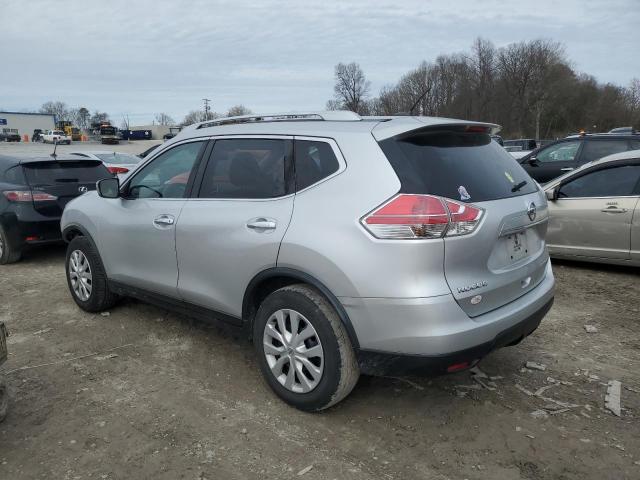 JN8AT2MT1GW018854 - 2016 NISSAN ROGUE S SILVER photo 2