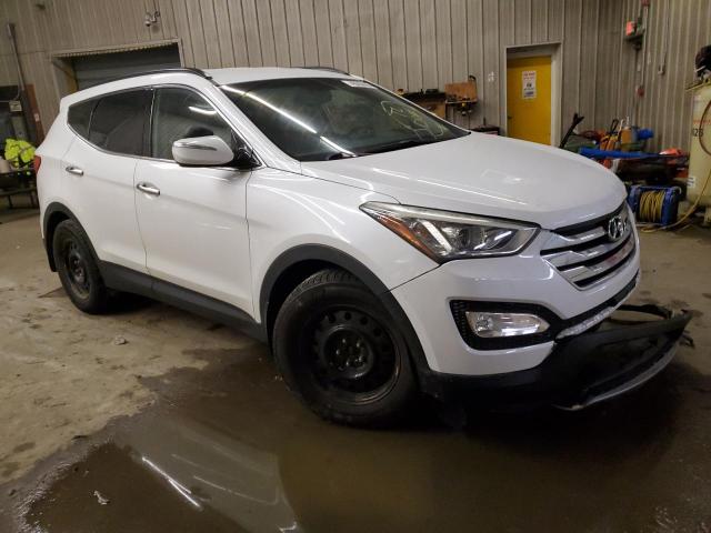 5XYZUDLA2DG001089 - 2013 HYUNDAI SANTA FE S WHITE photo 4