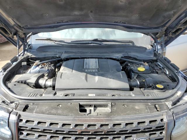 SALGV2EF0DA117353 - 2013 LAND ROVER RANGE ROVE AUTOBIOGRAPHY SILVER photo 12