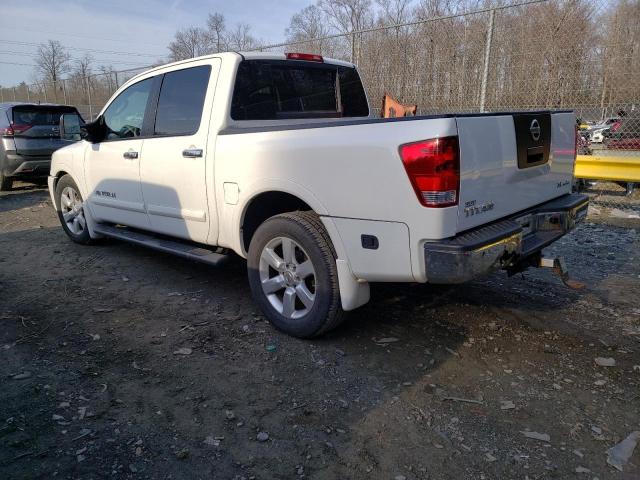 1N6AA0EC9BN323597 - 2011 NISSAN TITAN S WHITE photo 2