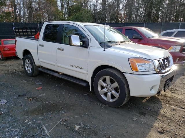 1N6AA0EC9BN323597 - 2011 NISSAN TITAN S WHITE photo 4