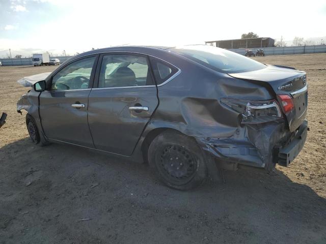 3N1AB7AP1KY382540 - 2019 NISSAN SENTRA S GRAY photo 2