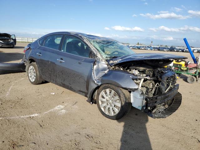 3N1AB7AP1KY382540 - 2019 NISSAN SENTRA S GRAY photo 4