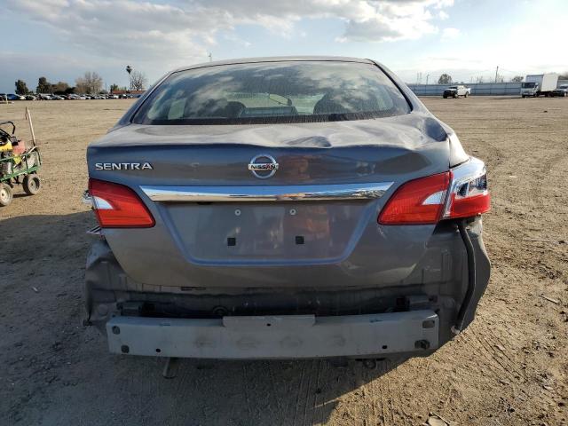 3N1AB7AP1KY382540 - 2019 NISSAN SENTRA S GRAY photo 6