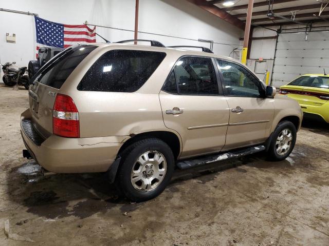 2HNYD18261H539989 - 2001 ACURA MDX GOLD photo 3