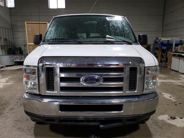 1FTSS34L08DA31228 - 2008 FORD ECONOLINE E350 SUPER DUTY VAN WHITE photo 5