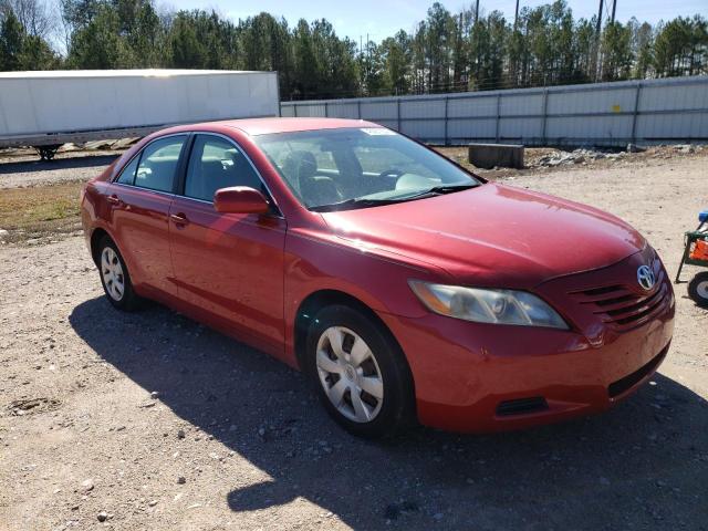 4T1BE46K57U166992 - 2007 TOYOTA CAMRY CE RED photo 4