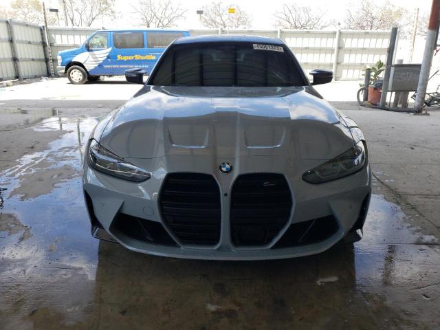 WBS33AY03MFL17488 - 2021 BMW M3 COMPETITION GRAY photo 5