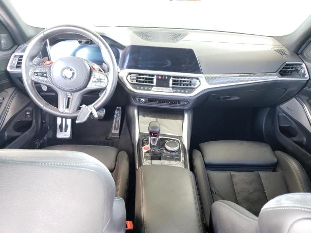 WBS33AY03MFL17488 - 2021 BMW M3 COMPETITION GRAY photo 8