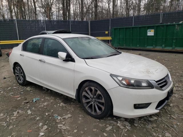 1HGCR2F54EA248062 - 2014 HONDA ACCORD SPORT WHITE photo 4