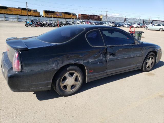 2G1WX12K649217891 - 2004 CHEVROLET MONTE CARL SS BLACK photo 3