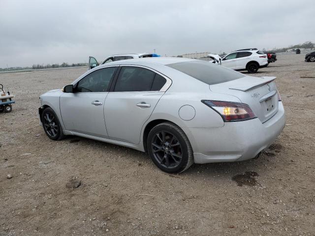 1N4AA5AP9EC473854 - 2014 NISSAN MAXIMA S SILVER photo 2