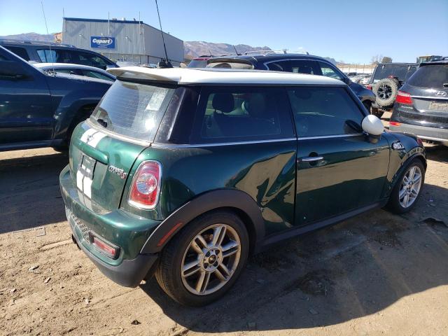 WMWSV3C58DT394271 - 2013 MINI COOPER S GREEN photo 3