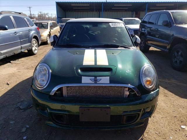 WMWSV3C58DT394271 - 2013 MINI COOPER S GREEN photo 5