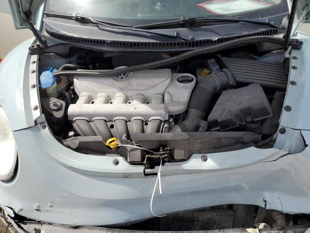 3VWRW3AL0AM010443 - 2010 VOLKSWAGEN NEW BEETLE BLUE photo 11