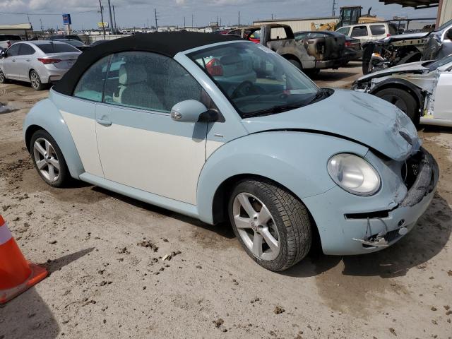 3VWRW3AL0AM010443 - 2010 VOLKSWAGEN NEW BEETLE BLUE photo 4