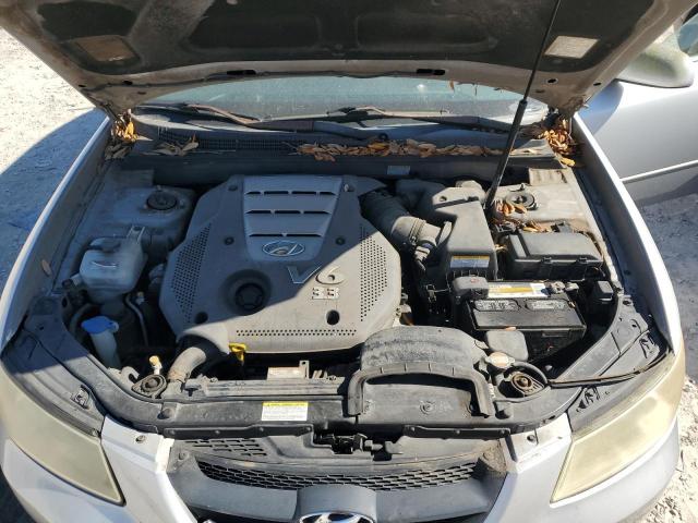 5NPEU46F97H216942 - 2007 HYUNDAI SONATA SE SILVER photo 11