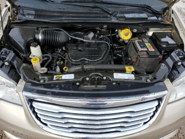 2C4RC1BGXDR774296 - 2013 CHRYSLER TOWN & COU TOURING ოქროსფერი ფოტო 12