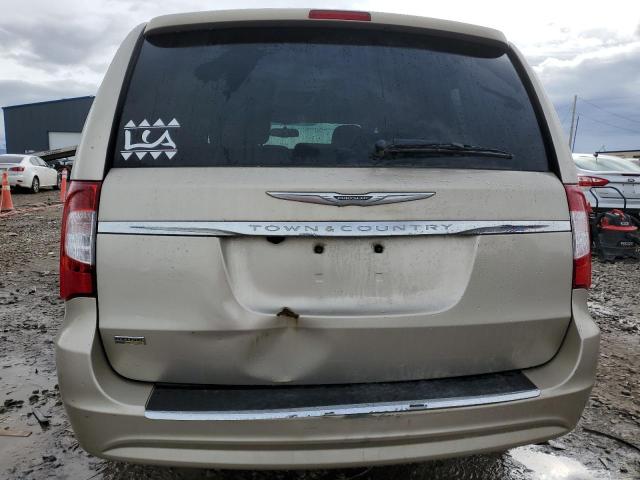 2C4RC1BGXDR774296 - 2013 CHRYSLER TOWN & COU TOURING ოქროსფერი ფოტო 6