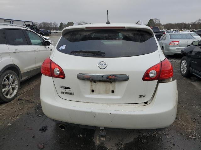 JN8AS5MTXBW162142 - 2011 NISSAN ROGUE S WHITE photo 6