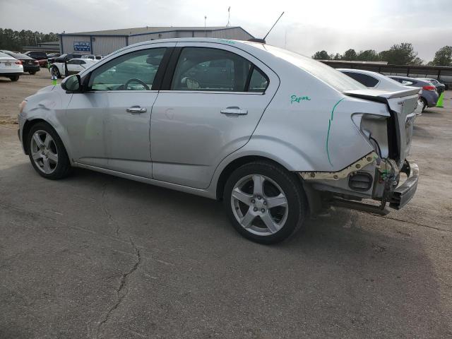 1G1JE5SB8G4136437 - 2016 CHEVROLET SONIC LTZ SILVER photo 2