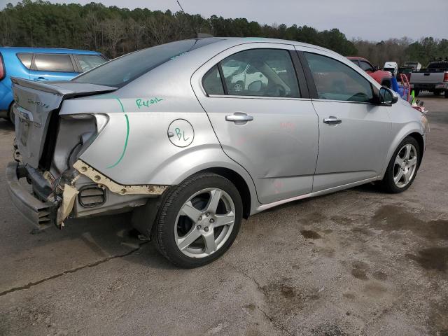 1G1JE5SB8G4136437 - 2016 CHEVROLET SONIC LTZ SILVER photo 3