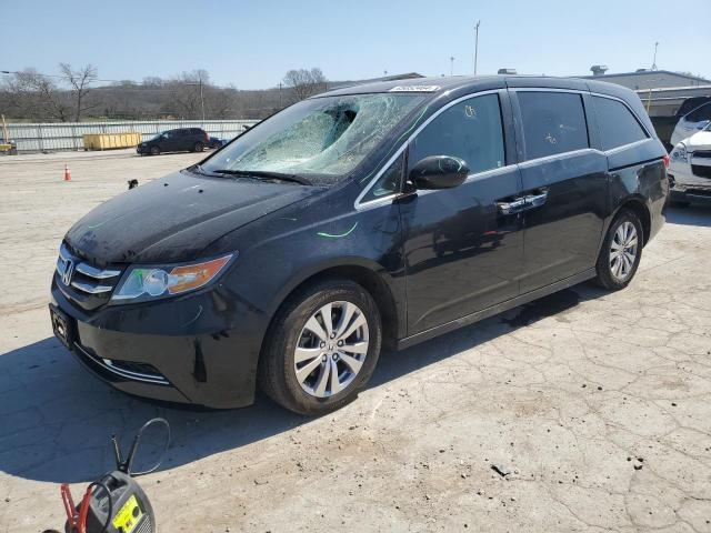 5FNRL5H66EB068445 - 2014 HONDA ODYSSEY EXL BLACK photo 1