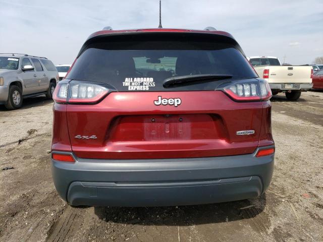 1C4PJMCB7KD112256 - 2019 JEEP CHEROKEE LATITUDE RED photo 6