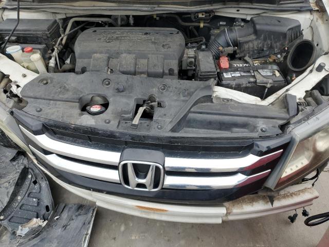 5FNRL5H95EB026276 - 2014 HONDA ODYSSEY TOURING WHITE photo 12