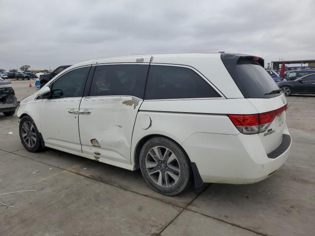 5FNRL5H95EB026276 - 2014 HONDA ODYSSEY TOURING WHITE photo 2
