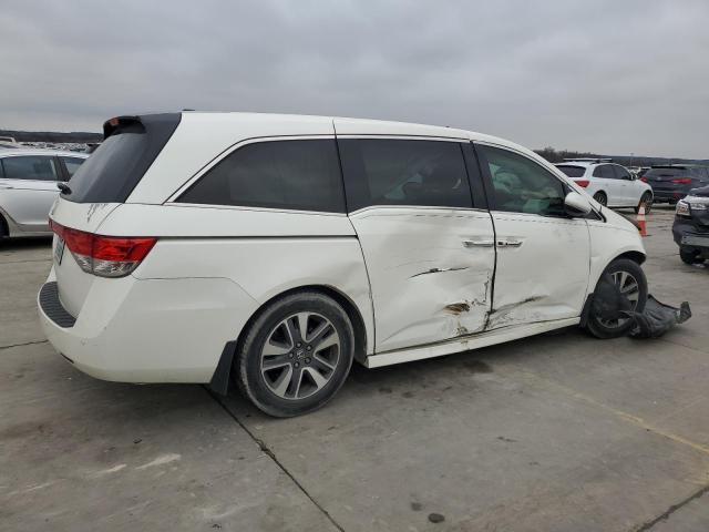 5FNRL5H95EB026276 - 2014 HONDA ODYSSEY TOURING WHITE photo 3