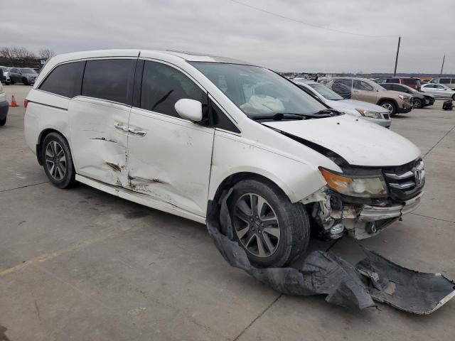 5FNRL5H95EB026276 - 2014 HONDA ODYSSEY TOURING WHITE photo 4