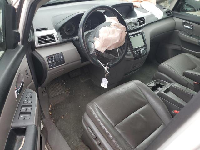 5FNRL5H95EB026276 - 2014 HONDA ODYSSEY TOURING WHITE photo 8