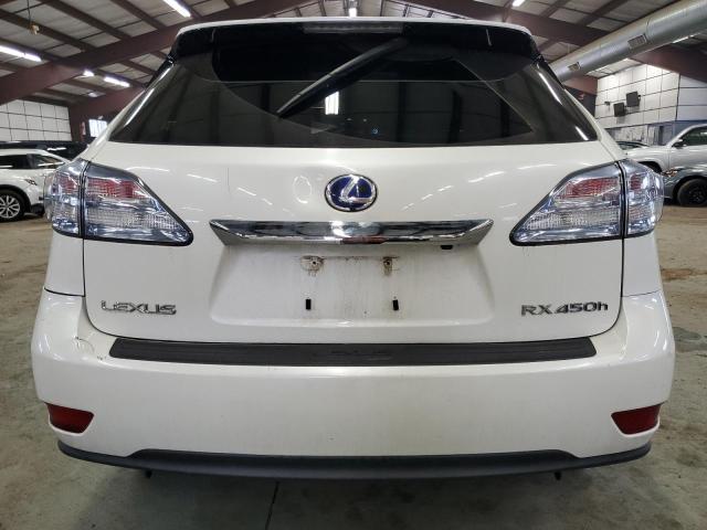 JTJBC1BA6A2012684 - 2010 LEXUS RX 450 WHITE photo 6