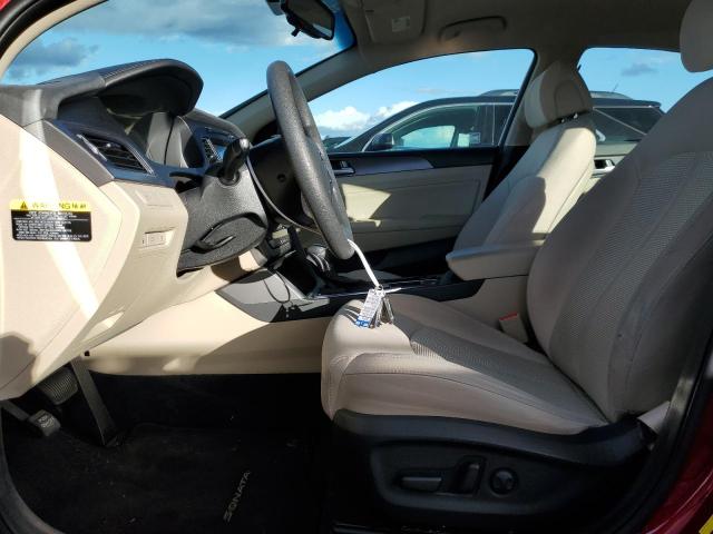 5NPE34AF8GH396411 - 2016 HYUNDAI SONATA SPORT RED photo 7