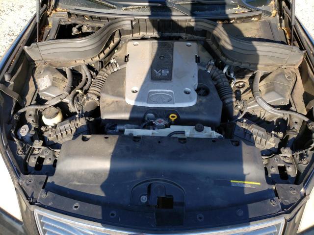 JNKAJ09E58M304850 - 2008 INFINITI EX35 BASE შავი ფოტო 11